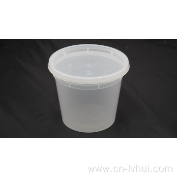 20oz Disposable Soup Container with Lids